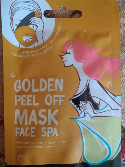 Маска-пленка для кожи лица SNC OIA Golden peel off mask face spa | отзывы