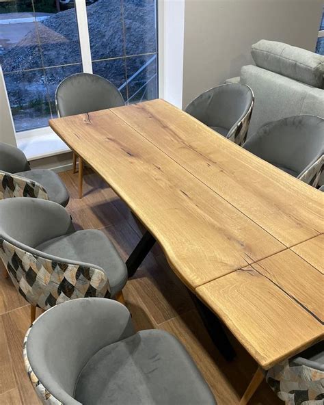 Дубовий стіл з унікальною структурою | Oak table, Table, Home decor