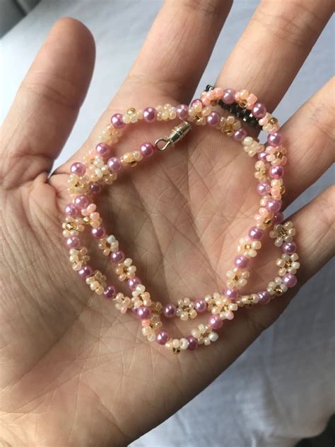 чокер из бисера | Beaded, Beaded bracelets, Jewelry