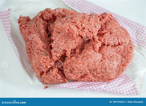 raw ground beef   white background stock image image  meat beef