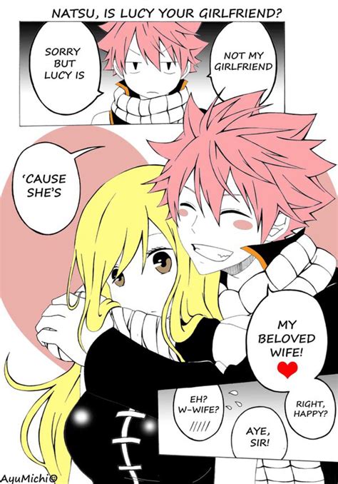 ~~Natsu and Lucy~~ by AyuMichi-me on @DeviantArt | Image fairy tail