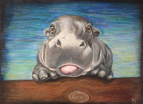 Hippi Baby, Stephanie Dahl, Watercolor, 2020 : r/Art