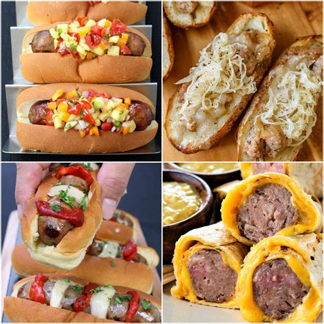 Check out my Favorite Bratwurst Recipes for all your party food