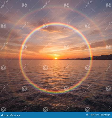 circular rainbow frame invitation card stock image cartoondealercom