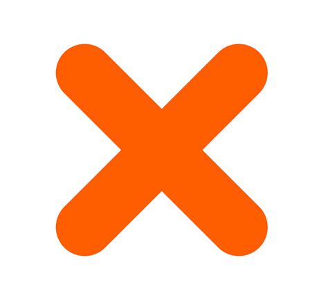 Cross No X · Free vector graphic on Pixabay