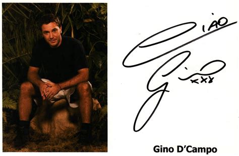 Kiwiautogal's Autographs: Gino D'Acampo