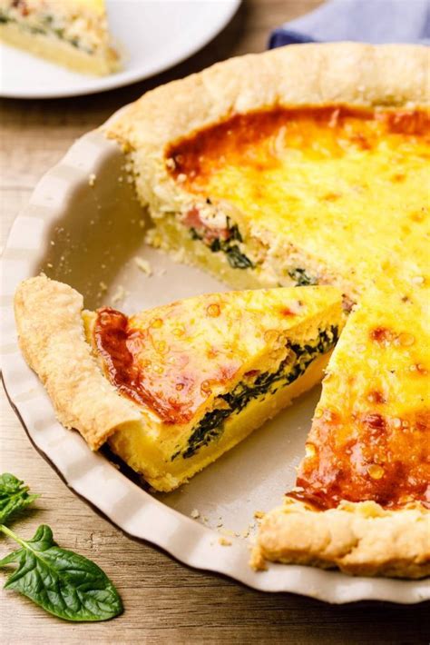 Freezable Spinach Quiche Lorraine (This Is So Good!) - Nurtured Homes