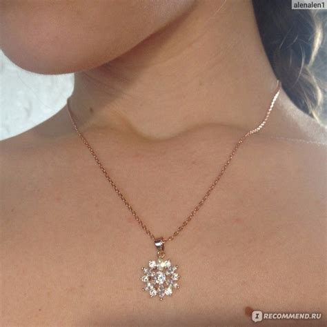 Бижутерия Aliexpress BAMOER 18K Rose Gold Plated Jewlery Sets for Women ...