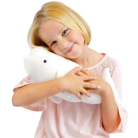 Beluga Whale Plush Toy - Animal Decor