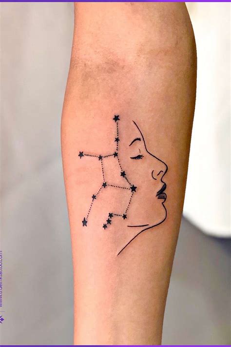 simple virgo tattoos 9
