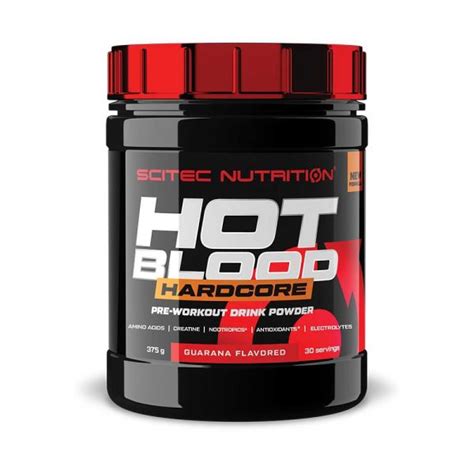 Hot Blood Hardcore Scitec Nutrition na Zumub