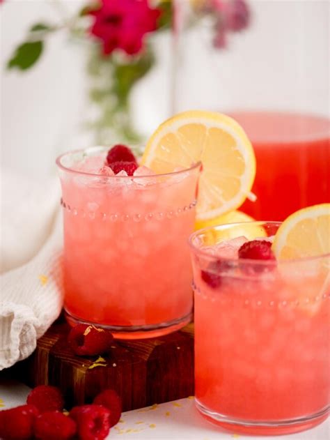 raspberry lemonade recipe quick simple   scratch sweetly