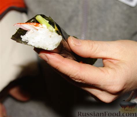 Рецепт: Temaki (Темаки) на RussianFood.com