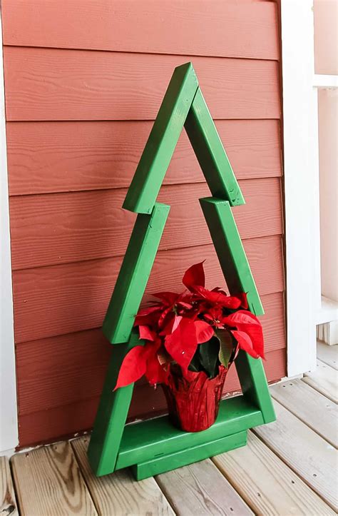 wood christmas tree decorations 8