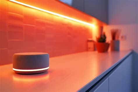 Smart Device on Counter | Premium AI-generated image