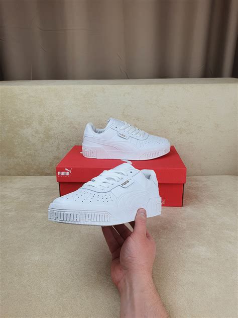 Кроссовки Пума Кали Белые Повседневные. Женские Кроссы Puma Cali Bold ...