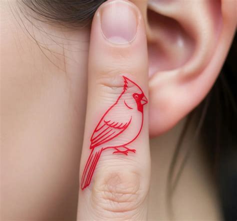 15 Red Cardinal Tattoo Ideas That Look Stunning On Skin