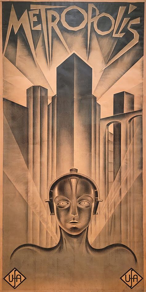 metropolis   poster art print fritz lang etsy