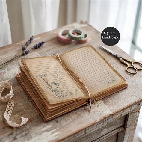 Minimalist Junk Journal Themes