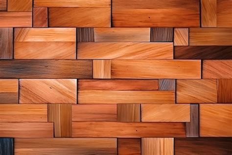 Premium Photo | Seamless wood bricks texture background wooden bricks ...