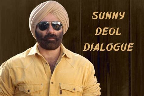 Sunny Deol Dialogue in Hindi | सनी देओल के 50 दमदार डायलॉग्स