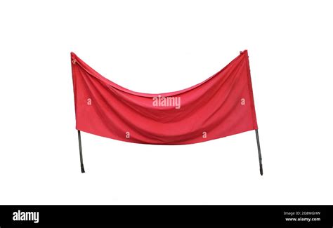 piece  red cloth  block  movement  action isolated  white