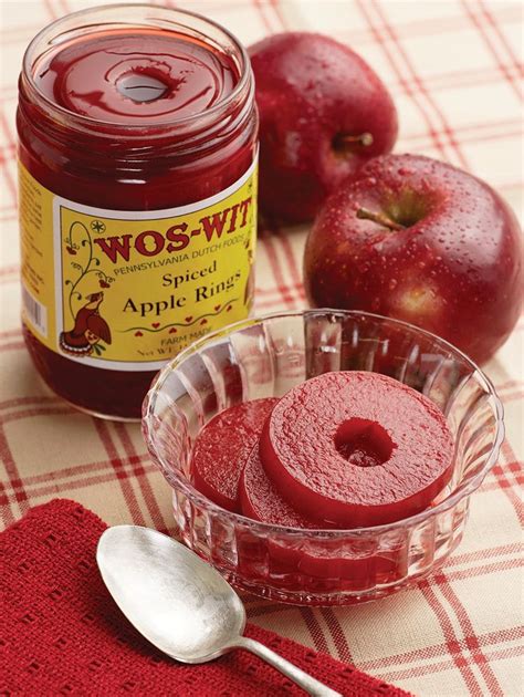 spiced apple rings  jars vermont country store spiced apples
