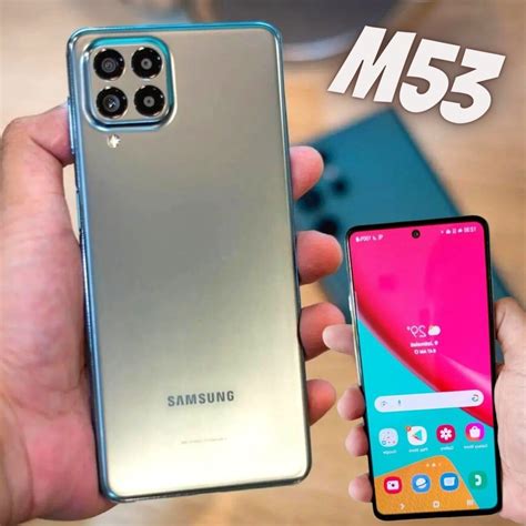 Smartphone Samsung Galaxy M53 5G 128GB 5G Wi-Fi Tela 6.7'' Dual Chip ...