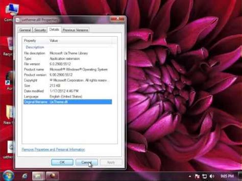 uxtheme.dll Review - How to Fix uxtheme.dll Error - YouTube