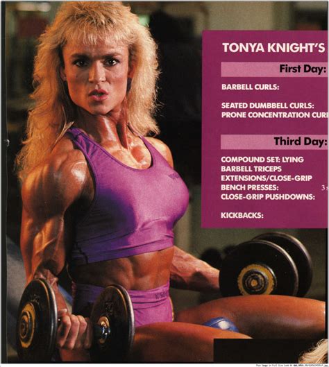 Тоня Найт (Tonya Knight), фотографии, биография, соревнования, бодибилдинг