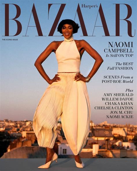 Supermodel and Icon Naomi Campbell Graces the…
