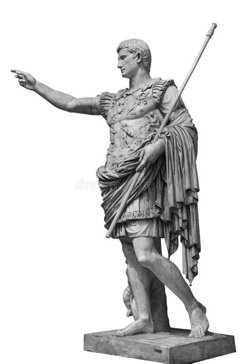 Primeiro Imperador De Roma - Augustus, Primeiro Imperador Romano Imagem de Stock - Imagem de coluna ...