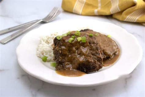Slow Cooker Salisbury Steak | All She Cooks