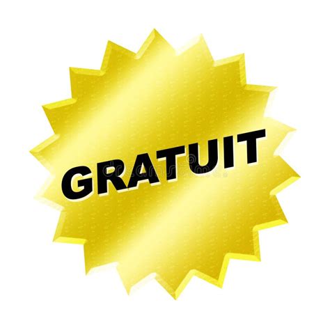 gratuit sign stock illustration illustration  information