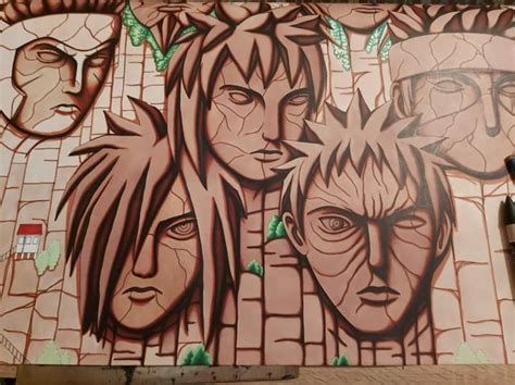 Drawing Hokage's Monument #LorenzoPinello : r/Naruto