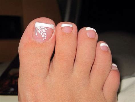 Uñas De Los Pies Francesas | Moda y Estilo