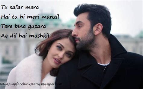 Ae Dil Hai Mushkil Lyrics Songs Dialogs for Whatsapp Status