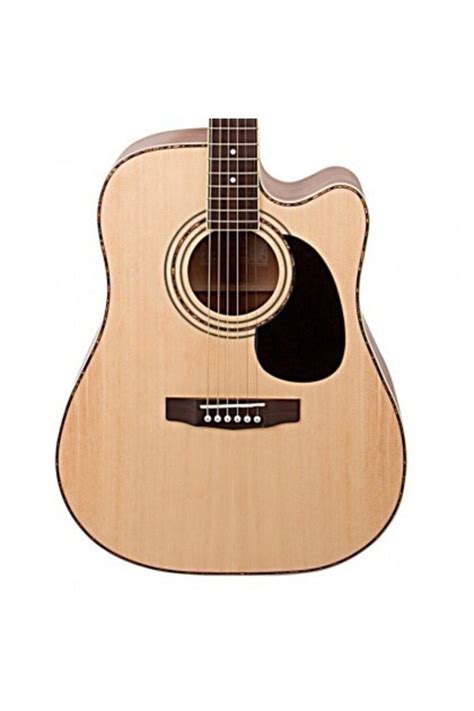 Cort AD880CE NSW- Naturel Satin Elektro Akustik Gitar - gitarparca.com