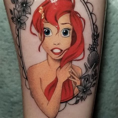 These 130+ Disney Princess Tattoos Are the Fairest of Them All | Little ...