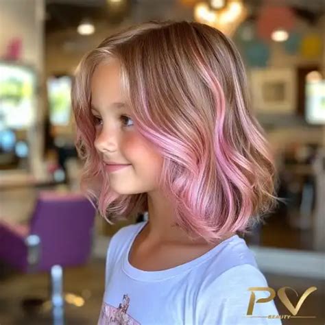 Mecha Rosa Em Criança - Mechas Rosas: 27 Looks | Cabelos Espetaculares Para Inspiração