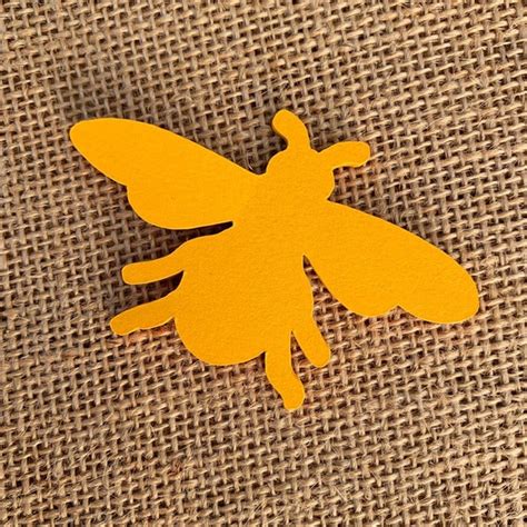 Bumble bee Cut Outs Set of 25 Bumble bee Die Cuts Queen | Etsy