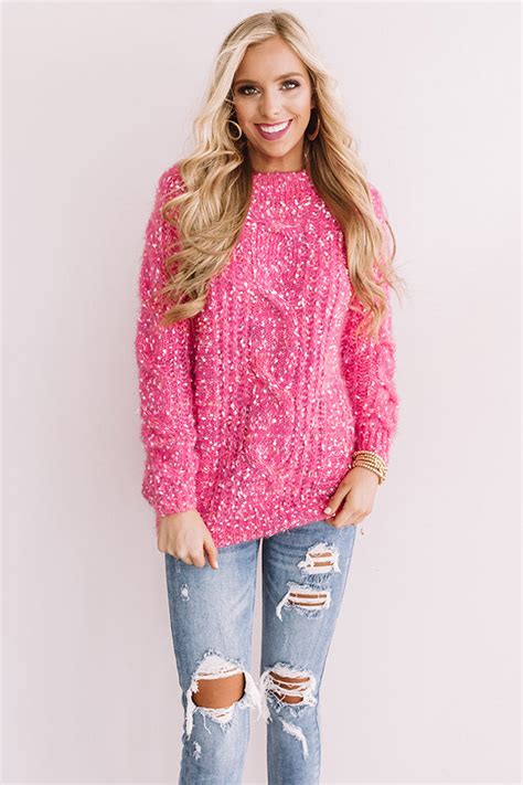 Sweet As Sugar Knit Sweater • Impressions Online Boutique