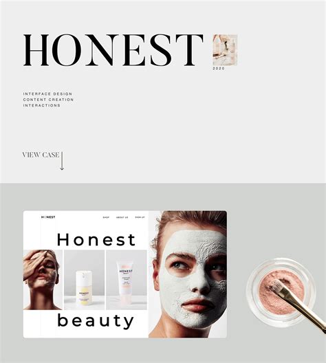 "HONEST" SHOP on Behance