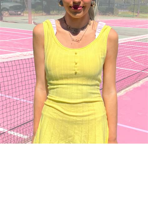 Twirl & Train Yellow Tennis Dress | Sassy Shortcake