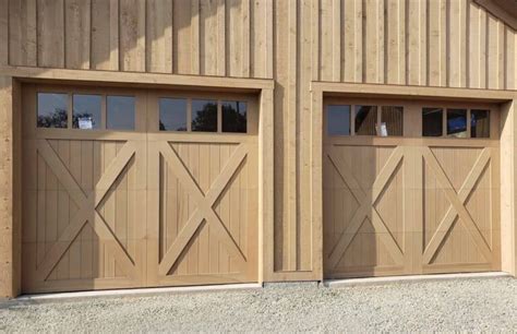 Custom Wood Carriage Garage Door Design | Right Way Garage Doors