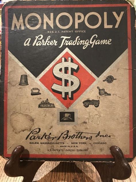 Vintage 1935 MONOPOLY Original game pieces. | #1899258675