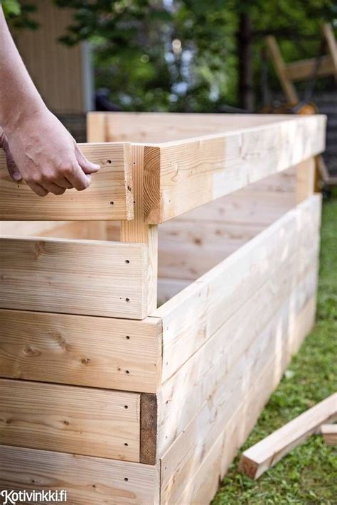 ИДЕИ: ЯЩИКИ ДЛЯ РАСТЕНИЙ - DECOR.CLOUD | Diy raised garden, Backyard ...