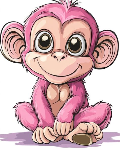 pinkhaired monkey images    freepik