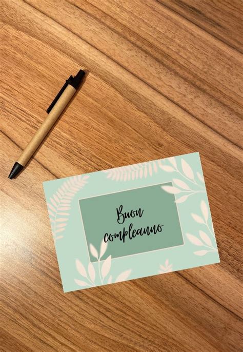 Buon Compleanno Card - Etsy