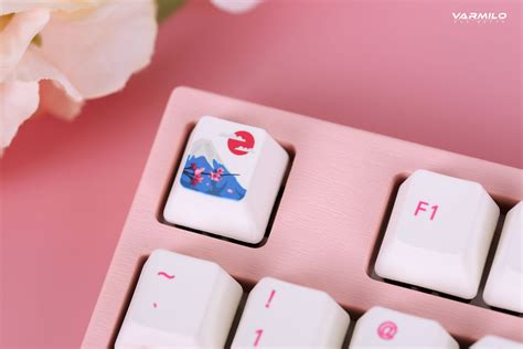 Varmilo VA Series V2 Sakura R1 Pink LED Mechanical Keyboard